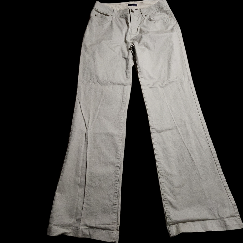 Jones New York Women's Tan Stretch Signature Pants Size 6 G12